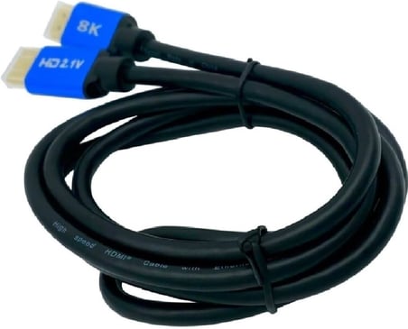 5093 8k Ultra Hd 2.1v 48gbps Altın Kaplama Hdmi Kablo Uhd 1 Metre