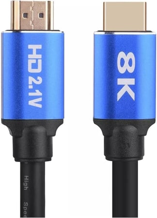 5093 8k Ultra Hd 2.1v 48gbps Altın Kaplama Hdmi Kablo Uhd 1 Metre
