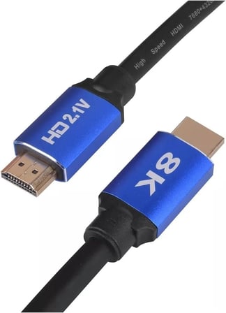 5093 8k Ultra Hd 2.1v 48gbps Altın Kaplama Hdmi Kablo Uhd 1 Metre