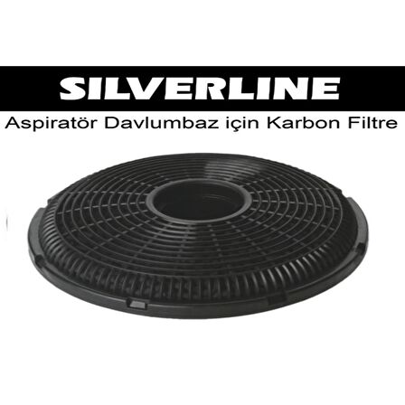 SILVERLINE & ESTY & LUNO Yeni Nesil Motorlu Davlumbaz Karbon Filtre Takımı Uyumlu