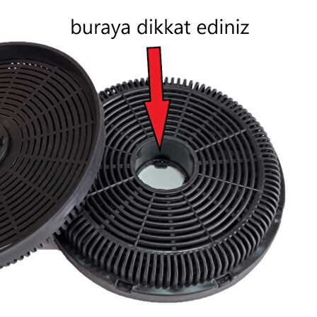 Kumtel Aspiratör Ve Davlumbaz Karbon Filtre 2'li 15,5 cm 4Tırnak