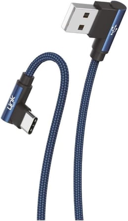 K594 Safe Type-c Usb 90 Derece Gamer Oyuncu Şarj Kablosu, GREEN