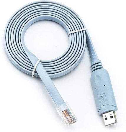 Cisco Usb Konsol Kablosu Cisco Usb to Rj45 çevirici kablo 1.5 METRE