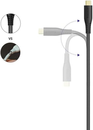 ATC6 Örgülü USB Type-C Şarj ve Data Kablosu