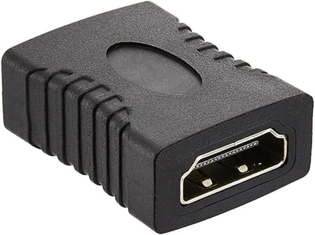3 Adet HDMI Ara Birleştirici Dişi Dişi Adaptör, HDMI Kablo Uzatma Aparatı, 1080p Full HD Görüntü Aktarımı, TV Monitör Projeksiyon Bilgisayar Uyumlu | 3710 (3 Adet)