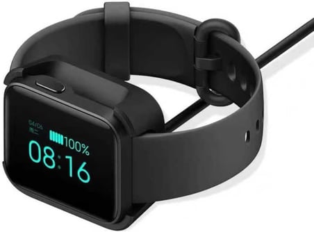 Siyah Siyah Xiaomi Redmi Watch (Mi Watch Lite) Usb Şarj Kablosu- ile uyumlu