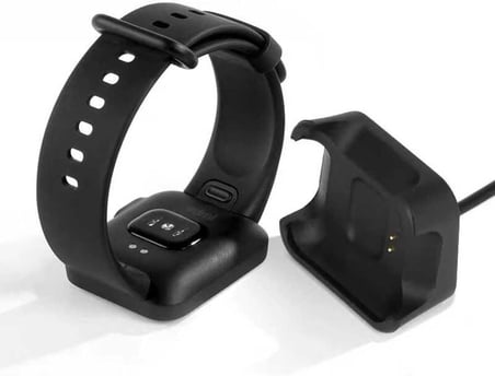 Siyah Siyah Xiaomi Redmi Watch (Mi Watch Lite) Usb Şarj Kablosu- ile uyumlu