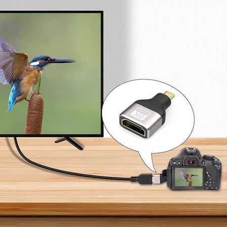 8k micro hdmi çevirici 8k uhd hdmi micro hdmi çevirici CEP TELEFONLARINA OLMAZ