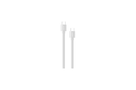 60W Soft Kablo USB-C Şarj ve Data Kablosu Beyaz SC-10