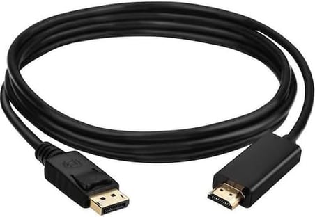 3m Metre Displayport to Hdmi Kablo - Ses Görüntü Çevirici Kablo