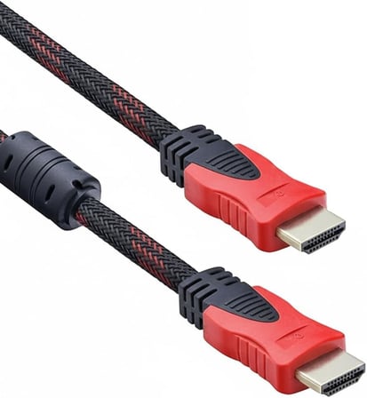 Parcbeny PM-9554 3 METRE YÜKSEK HIZLI 1.4V HDMI KABLOSU 1080P-4K-3D DAYANIKLI ÖRGÜLÜ DIŞ KILIF