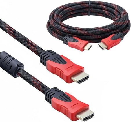 Parcbeny PM-9554 3 METRE YÜKSEK HIZLI 1.4V HDMI KABLOSU 1080P-4K-3D DAYANIKLI ÖRGÜLÜ DIŞ KILIF