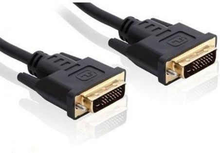 5 metre dvi kablo erkek erkek 24+1 pin dvi kablo