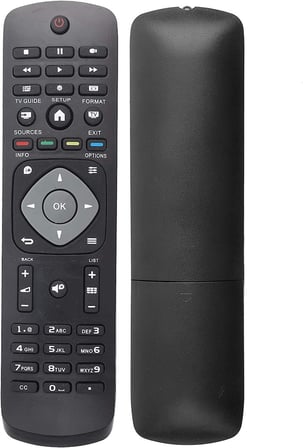 Philips LCD LED Smart TV için Uzaktan Kumanda 24PFS5507/62-32PHS5507/6-24PHS5507/12-43PHS5507/12-43PFS5503/12-32Phs4503/62-32Phk4100/12-24Phk4000/12-40Pfk4100/12-46Pfl5537K/12 Uyumlu