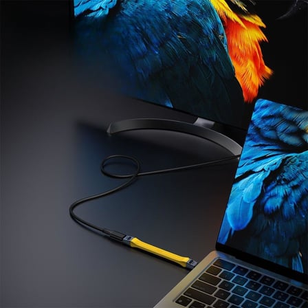 USB4 240W 8K 60Hz 80Gbps Şarj ve Veri Aktarım Kablosu OTGFB