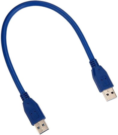 Usb 3.0 Erkek Erkek Ara Bağlantı Kablosu HDD Harddisk Uzatma Ekleme 30 Cm 4955