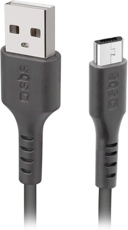 TECABLEMICROK Mikro Usb Şarj Ve Veri Kablosu 1 MT. Siyah
