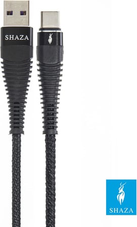 USB TYPE-C PD 5A 100 W Örgülü Hızlı Şarj ve Data Kablosu 1 Metre