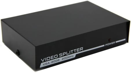 1245 Vga Splitter Switch 2 Port 200Mhz Çoklu Ekran Çoklayıcı