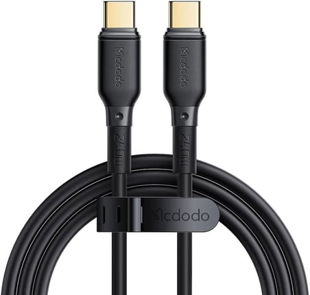CA-3310 USB-C Kablo 240 W, 1,2 m, Siyah