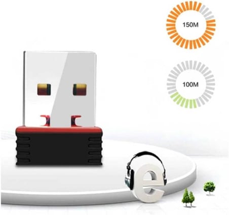 150Mbps Wireless USB Wi-Fi Adaptör Dongle Network Lan Aparatı