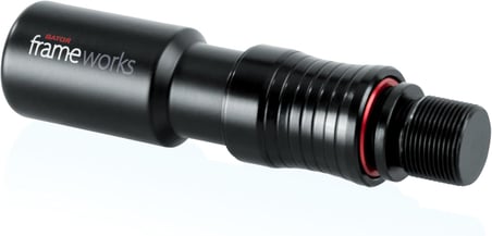 Gator Framework GFW-MIC-QRTOP3PK Hızlı Bağlantılı Mikrofon Adaptörü, 3'lü Paket, 5/8" Dişli