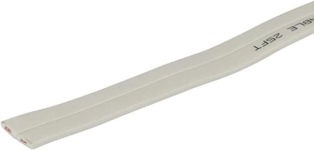 Planate Series 16 AWG Pure Copper Flat Panel Hoparlör Wire, 100 ft