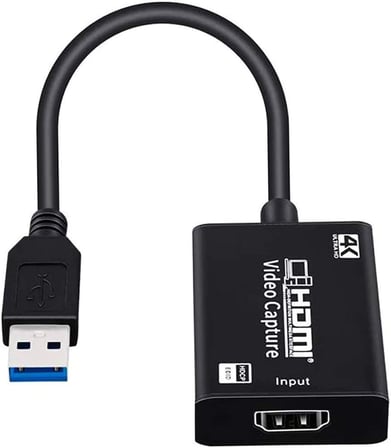 1080P 30Hz USB Video capture Taşınabilir USB Yakalama Kartı Oyun Yakalama Adaptörü Gerçek Zamanlı Canlı Akış Senkronizasyon Çıkışı Ses ve Video GÖRÜNTÜ AKTARIMI İÇİN KULLANILMAZ