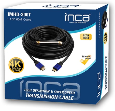 Inca IMHD-300T 30Mt Hdmi Kablo