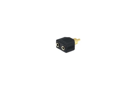 RCA ERKEK 2 DİŞİ 3.5mm STEREO ÇOKLAYICI APARAT