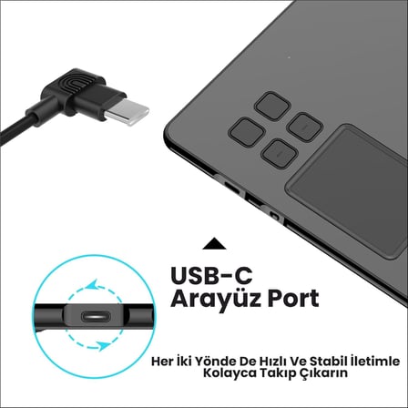 A30 Grafik Çizim Tableti için USB Kablosu