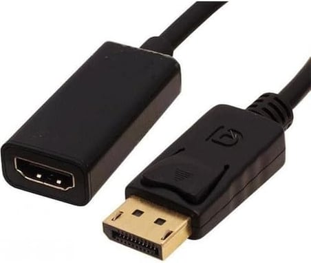 Display port to hdmı kablo -display erkek hdmi dişi kablo 1m