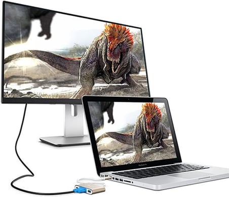 SL-USB-C66 Type-C to VGA+usb3.0+pd Kablo