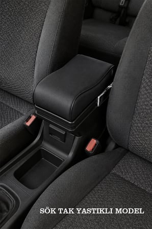 fiat doblo 2015 uyumlu küllüklü lüks tip bardaklıklı siyah renk kol dayama