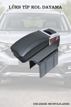 opel astra h 2011 uyumlu kol dayama küllüklü siyah renk bardaklıklı lüks tip