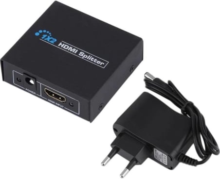 1x2 HDMI Splitter - Tek Girişten İki Ekrana HDMI Çoklayıcı Adaptör