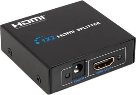 1x2 HDMI Splitter - Tek Girişten İki Ekrana HDMI Çoklayıcı Adaptör