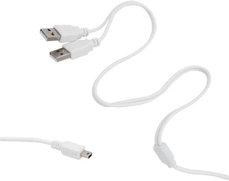 USB 2.0 Dual Erkek - Mini USB 5 Pin Kablo 1.5 Metre