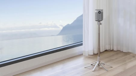 LIGHT GOLD PORTABLE STAND