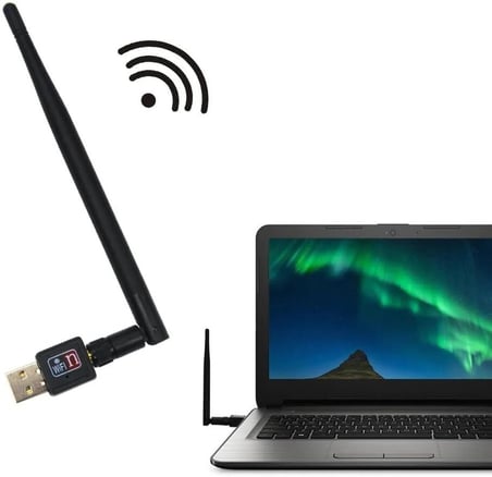 STORE Wifi Adaptörü 300Mbps 802.11n/g/b USB2.0 Masaüstü Dizüstü PC için Windows MAC Linux Destekler