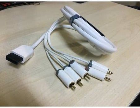 Ekstra Kaliteli 2 Metre Nintendo Wii Component Kablo 5 RCA