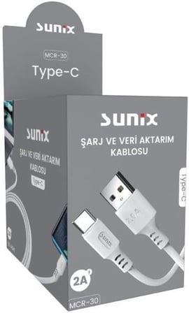 2 Amper Usb/Type-C Şarj Ve Data Kablosu Mcr-30
