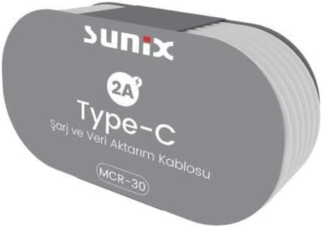 2 Amper Usb/Type-C Şarj Ve Data Kablosu Mcr-30