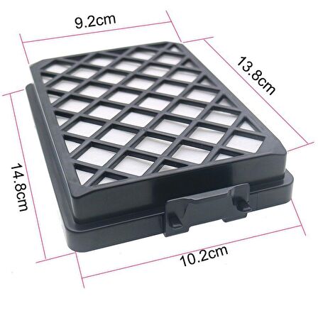 SAMSUNG SC 8830 Süpürge Hepa Filtre Seti Uyumlu