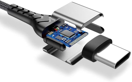 Type-C Ultra Hızlı PD Şarj ve Veri Kablosu (Gri)