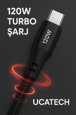 Type-C Ultra Hızlı PD Şarj ve Veri Kablosu (Gri)