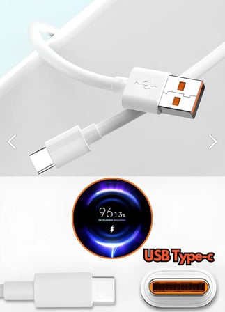 TURBO Type-C Şarj Kablosu – Saniye Göstergeli Turbo Charcge