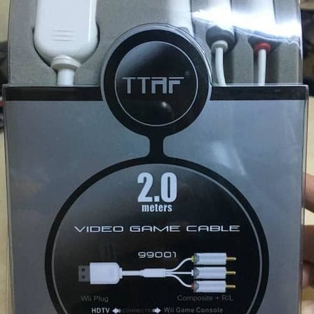 Ekstra Kaliteli 2 Metre Nintendo Wii RCA Kablo 3 RCA LALE