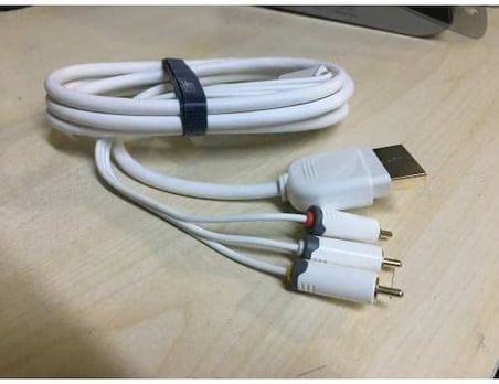 Ekstra Kaliteli 2 Metre XBOX 360 X BOX RCA Kablo 3 RCA LALE