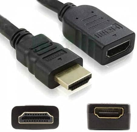 1 Metre Hdmi Uzatma Kablosu Dişi Erkek HDMI Uzatma